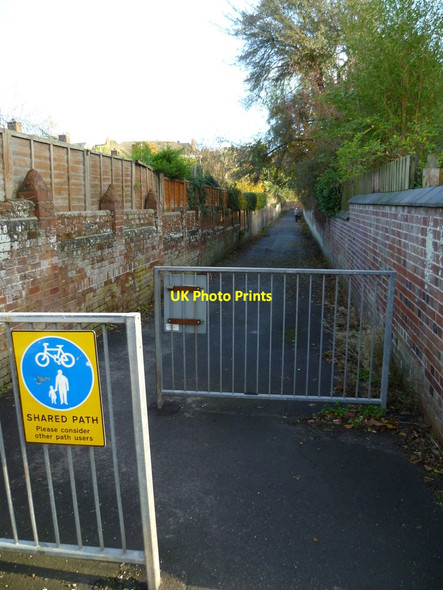 Photo 6"x4" Orange Way in Devon and Torbay (253) Exeter c2011