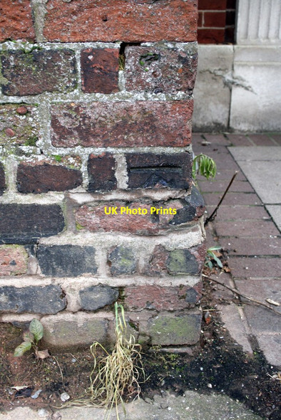 Photo 6"x4" Benchmark on railway bridge, Queen Street Exeter c2011