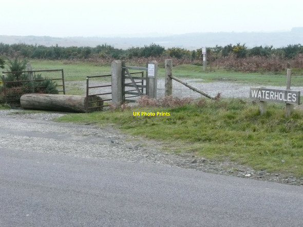 Photo 6"x4" No parking at the Waterholes carpark Duddleswell c2011