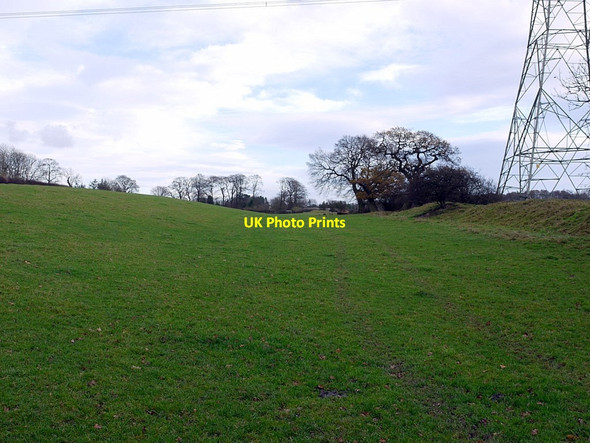 Photo 6"x4" Vallum ditch east of the A69 Houghton\/NZ1266 c2011
