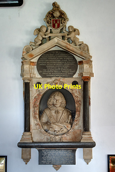 Photo 6"x4" Monument to John Kempe - St John's church, Boldre Boldre c2011