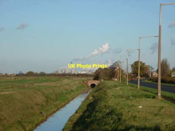 Photo 6"x4" Looking north along Moorends Road Moorends c2011