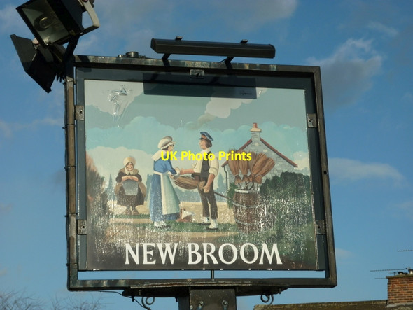 Photo 6"x4" The New Broom, a Sam Smith's public house Rotherham c2011 P1