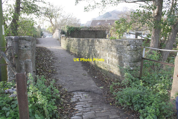 Photo 6"x4" Bridge over River Brit Bridport c2011