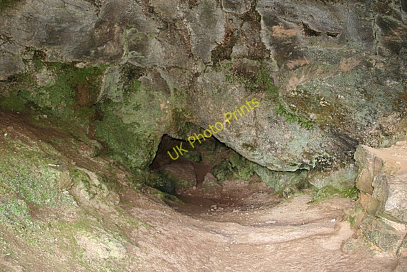 Photo 6"x4" Inside a Bone Cave Allt nan Uamh c2008