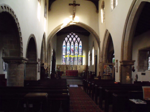 Photo 6"x4" Interior, St Michael and All Angels church, Bassingham Bassingham c2011