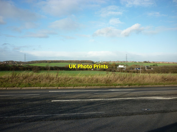 Photo 6"x4" Looking towards the M18, from Kingsforth Lane Wickersley c2011