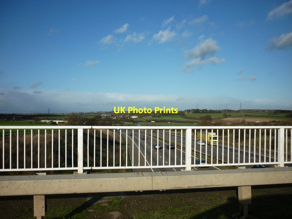 Photo 6"x4" The M1 from Brampton Lane Brampton en le Morthen c2011
