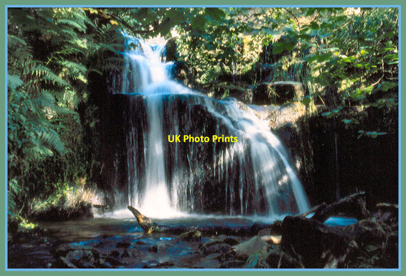 Photo 6"x4" Waterfall Summer Silsden c2008