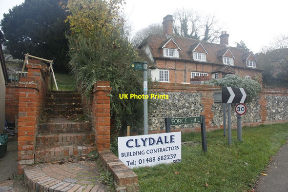 Photo 6"x4" Steps to the footpath Hampstead Norreys c2011