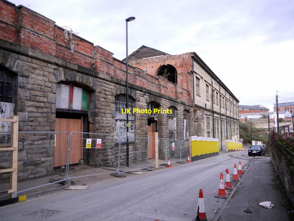 Photo 6"x4" Pottery Lane north-east of the railway bridge Newcastle upon Tyne c2011