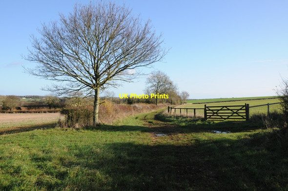 Photo 6"x4" Restricted byway, Duntisbourne Abbots Edgeworth c2011