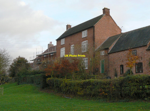 Photo 6"x4" Ivy House Farmhouse Walton on the Wolds c2011