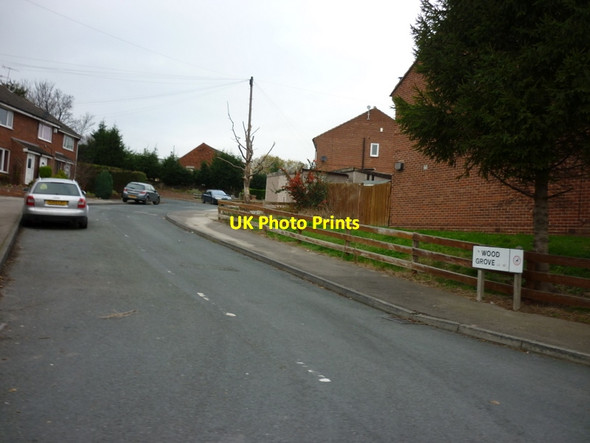 Photo 6"x4" Wood Grove off Wood Lane Pudsey\/SE2233 c2011