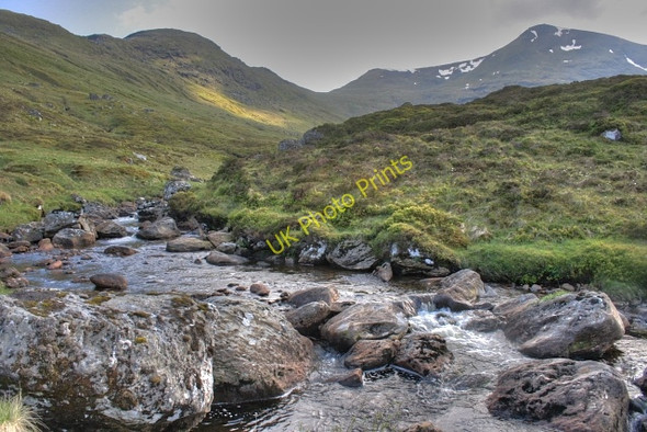 Photo 6"x4" Allt Coire Chaorach Allt Coire Chaorach\/NN4524 c2008