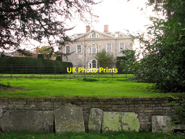Photo 6"x4" Sotterley Hall from St Margaret's churchyard Sotterley c2011