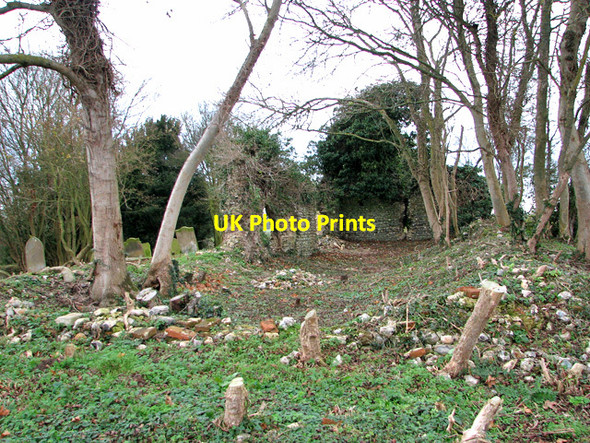Photo 6"x4" All Saints church in Little Ryburgh Great Ryburgh c2011 P2