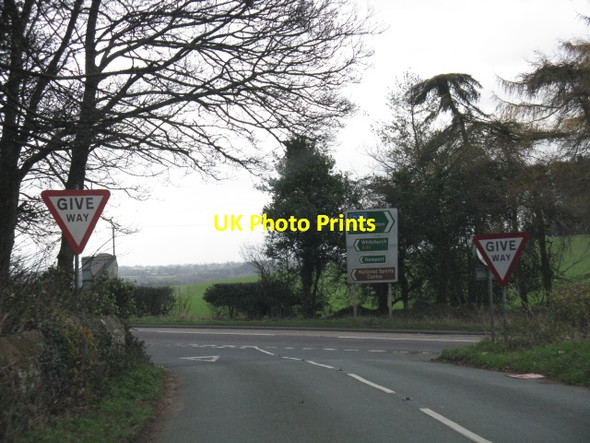 Photo 6"x4" B4379 meets the A41 Chadwell\/SJ7814 c2011
