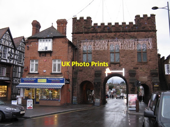 Photo 6"x4" Bridgnorth - Northgate & former fire station Bridgnorth c2011