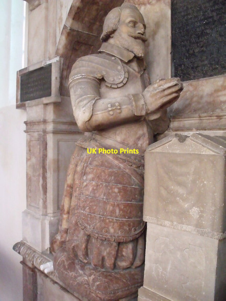 Photo 6"x4" Sir Valentine Browne, memorial, Croft church Croft\/TF5061 c2011