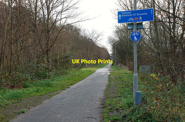 Photo 6"x4" The Black Path, Galashiels Galashiels c2011