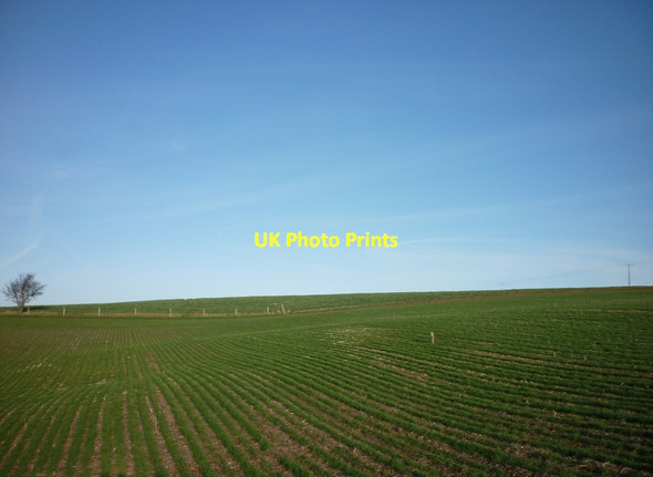 Photo 6"x4" The Wolds Way at Kirk Heads Folkton c2011
