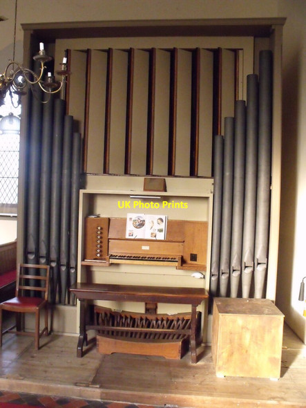 Photo 6"x4" Organ in St Martin's church, Welton-le-Marsh Welton le Marsh c2011