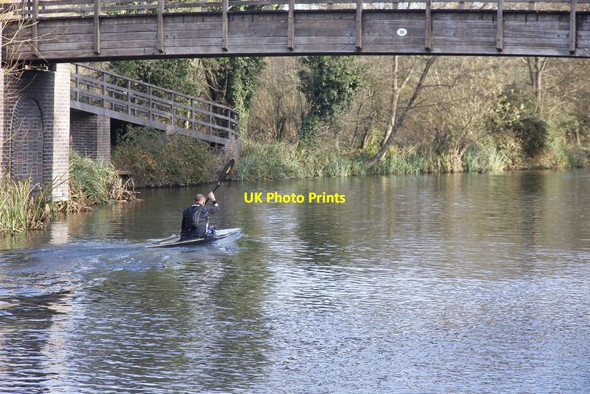 Photo 6"x4" Going under the bridge Woolhampton c2011