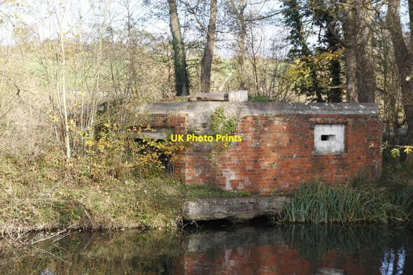 Photo 6"x4" Looking towards the embrasure Woolhampton c2011