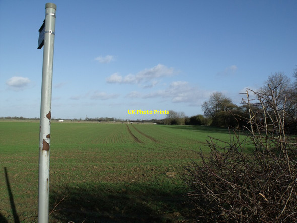Photo 6"x4" Footpath across Crop Field, off Ormby Road Burgh le Marsh c2011
