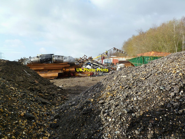 Photo 6"x4" Mannington Heath Farm, scrap Lower Mannington c2011