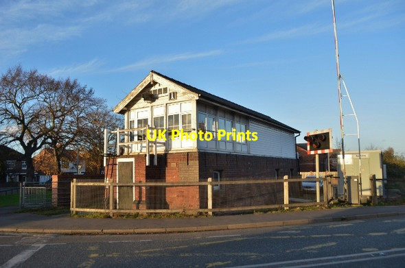 Photo 6"x4" Spalding Signal Box Spalding c2011 P1