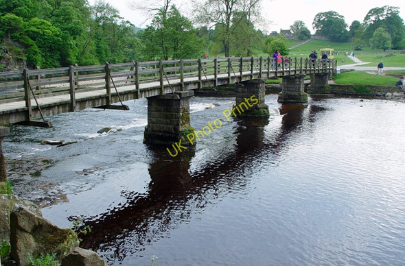Photo 6"x4" Safe route across the Wharfe Bolton Abbey c2008