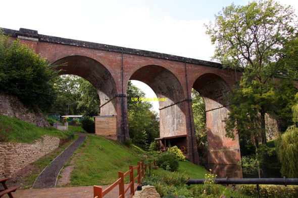 Photo 6"x4" Oldbury Viaduct from Daniels Mill Bridgnorth c2011