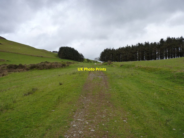 Photo 6"x4" Coming up to the bwlch between Foel and Mynydd Crwper Cemmaes Road\/Glantwymyn c2011