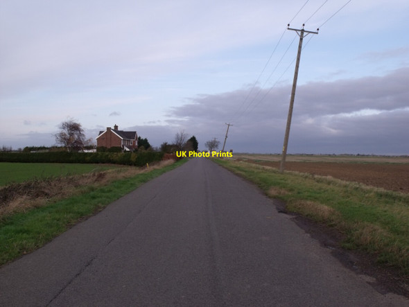 Photo 6"x4" Sutterton drove Hubbert's Bridge c2011