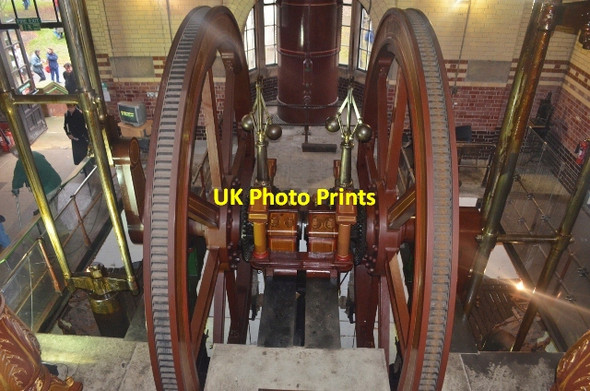 Photo 6"x4" Abbey Pumping Station - Beam Engines Leicester c2011
