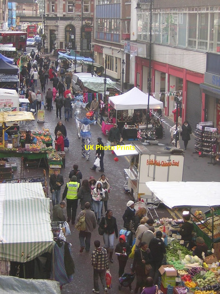 Photo 6"x4" Croydon: Surrey Street Market Croydon\/TQ3365 c2011