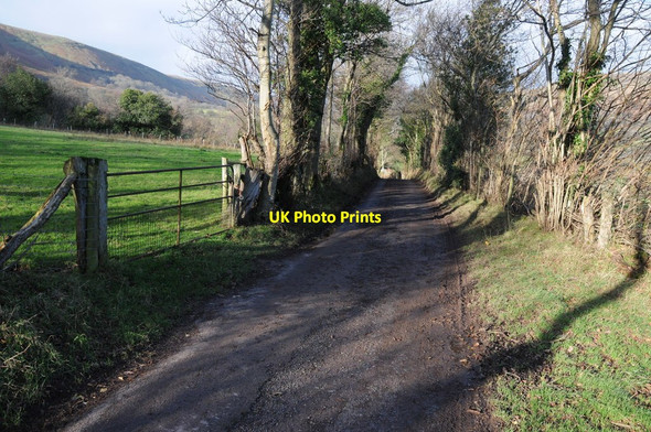 Photo 6"x4" Road in the Olchon Valley Craswall\/SO2934 c2011