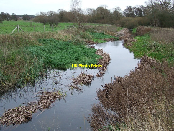 Photo 6"x4" River Lark Icklingham c2011