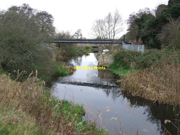 Photo 6"x4" Pipeline Crossing Icklingham c2011