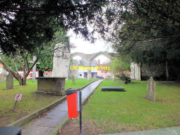 Photo 6"x4" St Mary's Church Wilton\/SU0931 c2011