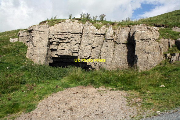 Photo 6"x4" Disused quarry, Carpley Green Road Bainbridge c2011
