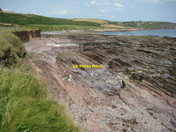 Photo 6"x4" Wembury Bay Heybrook Bay c2011