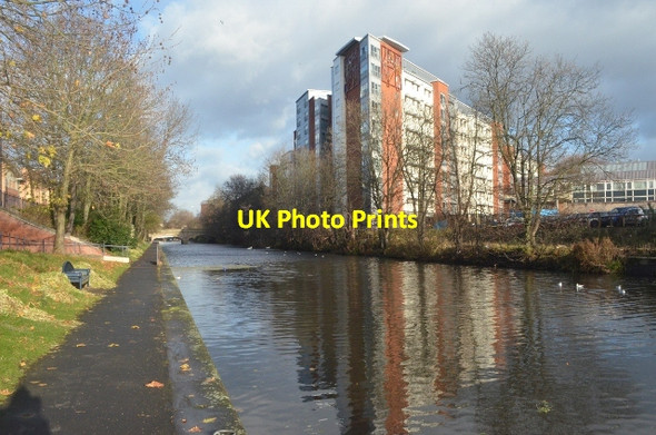 Photo 6"x4" Grand Union Canal - Central Leicester Leicester c2011