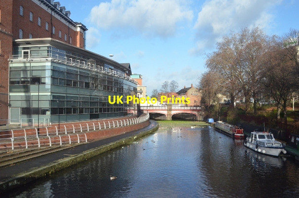 Photo 6"x4" Grand Union Canal\/ River Soar Leicester c2011