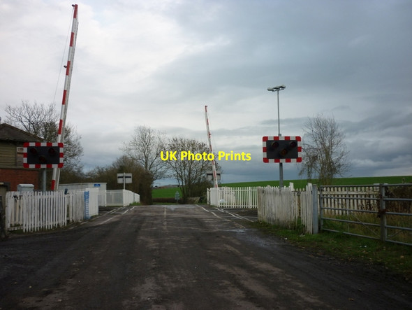Photo 6"x4" Awre level crossings Awre c2011