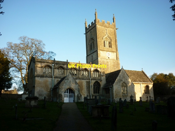 Photo 6"x4" St Michael & All Angels, Withington Withington\/SP0315 c2011