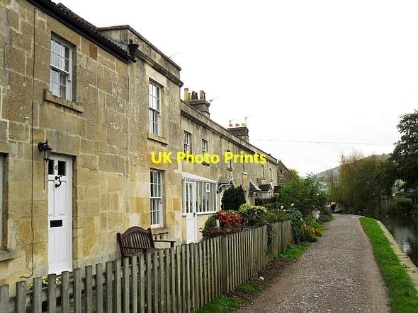 Photo 6"x4" Canal Terrace, Bathampton Bathampton c2011