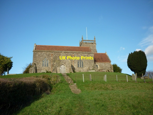 Photo 6"x4" St Arilda's Church, Oldbury on Severn Cowhill\/ST6091 c2011 P1